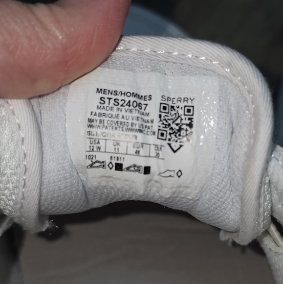 Sperry Men's Size 12W Halyard Retro Sneakers NWOT - Picture 9 of 11